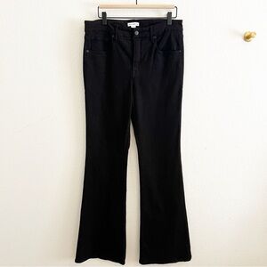 Good American Black Flaire Jeans 12/31
